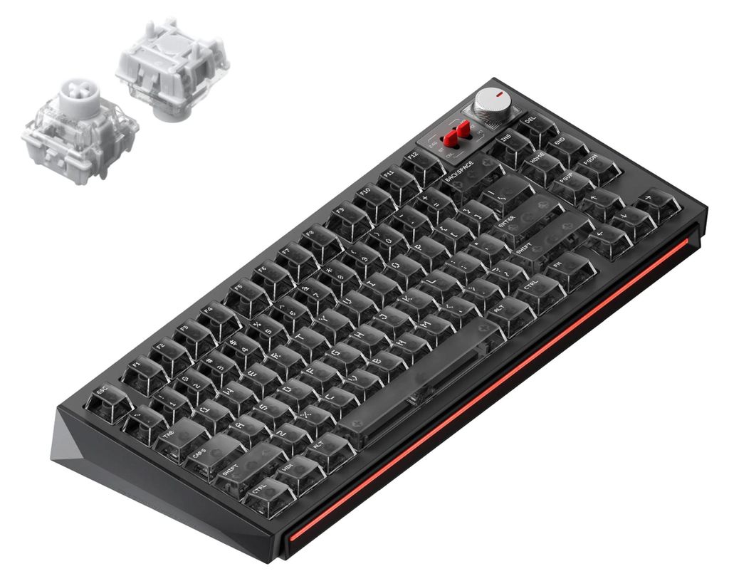 Clavier de jeu sans fil NuPhy WH80, disposition QWERTY Image du produit 