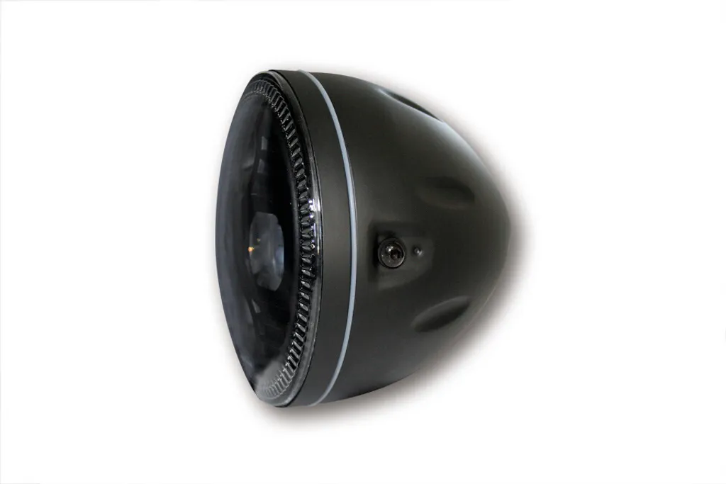 Projecteur LED Atlanta 5 3/4 pouces avec feu de position intégré moto