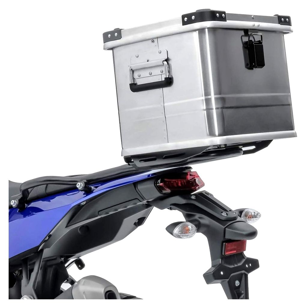 Robustes Motorrad Topcase Gobi aus hochwertigem Aluminium, 36 Liter Volumen
