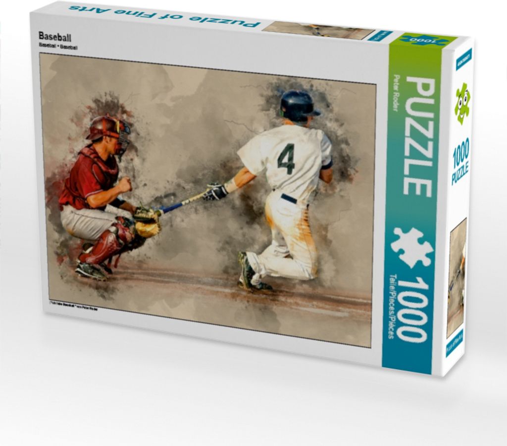 Calvendo Baseball 1000 Teile Puzzle quer 640x480mm, Roder Peter; 7444813