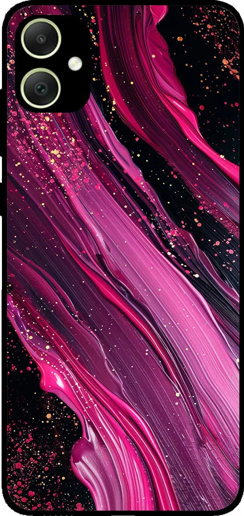 Custodia Protettiva Samsung A05 Marmo - TPU Anti-Shock Purple Pink