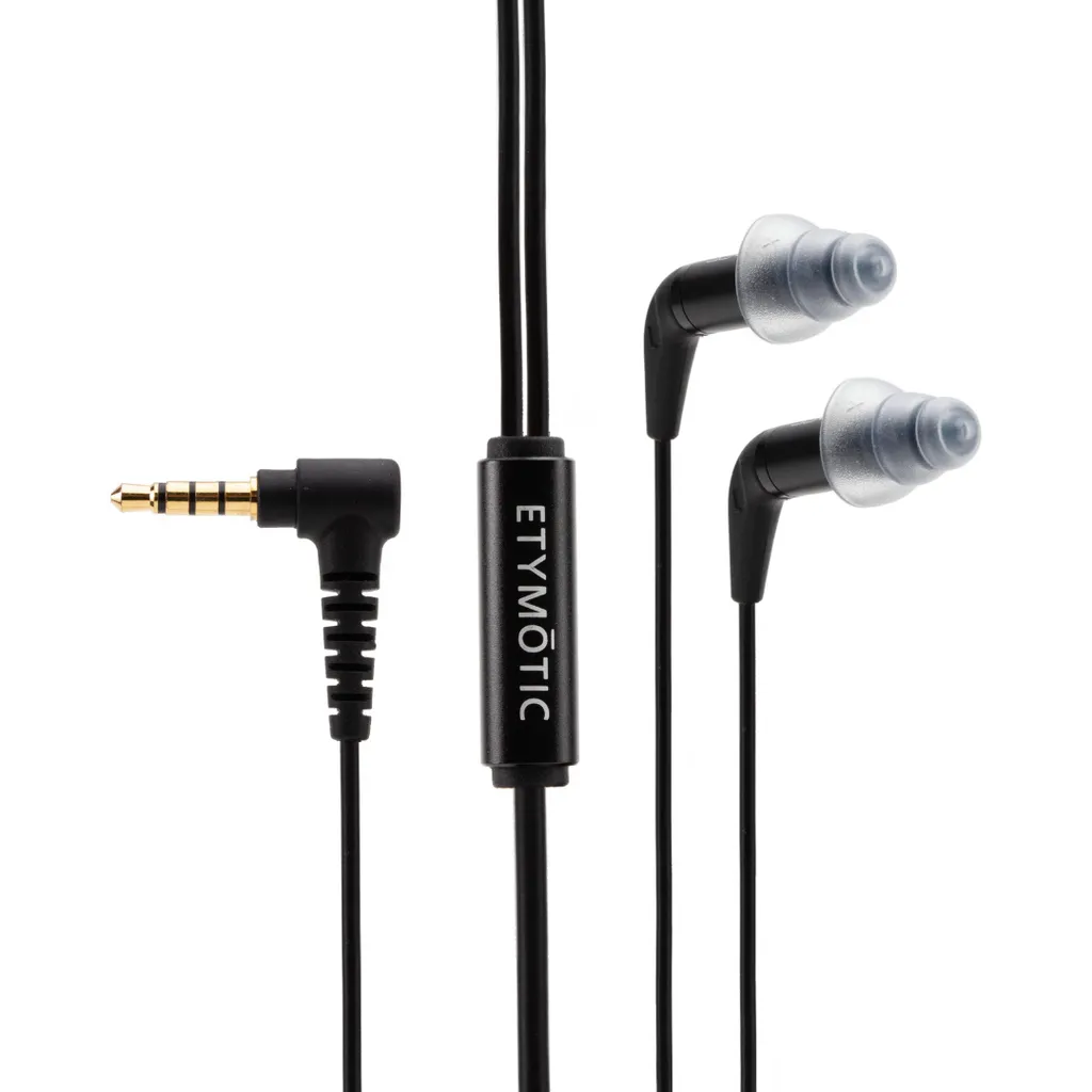 Etymotic ER3SE Ecouteurs Intra Noir avec Isolation Acoustique de 35 dB