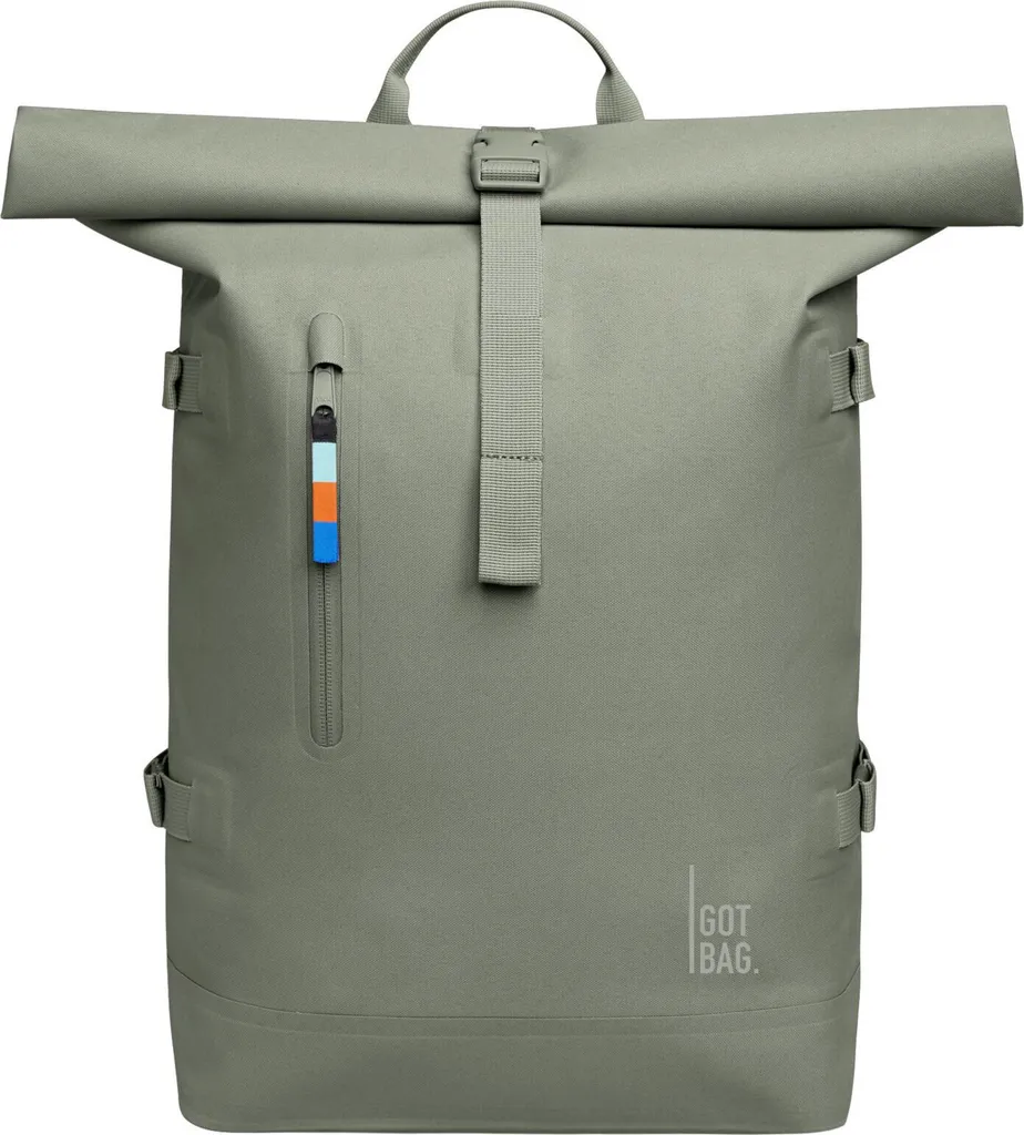 Got Bag Rolltop 2.0 Bass : Sac à dos Vert 30L avec Housse Ordinateur