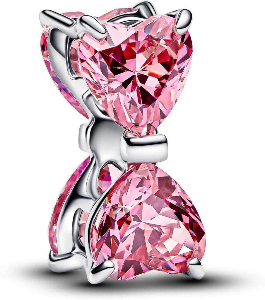 Pandora Rosafarbene Schleife Charm 794253C01 Charm Anhänger Produktbild 