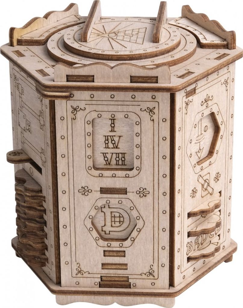 Drevené puzzle EscapeWelt Orbital Box Obrázok produktu 