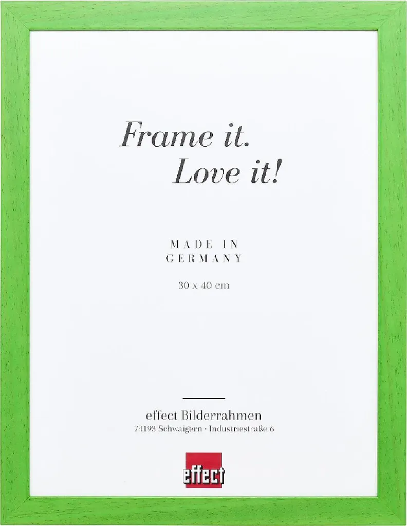 Cornice Foto 25x50 Verde Mare Top Pro | Vetro Museo Antiriflesso