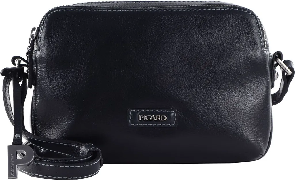 PICARD Pelle borsa a tracolla Eternity Crossbody Bag Navy blu scuro