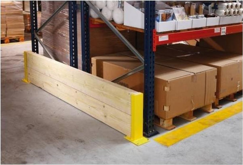 Protège Rack 2 Madriers Protection Robuste Pour étagères - Image du produit 
