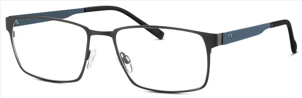 Monture Titanflex 820752-70 ultra légère et flexible en métal bleu