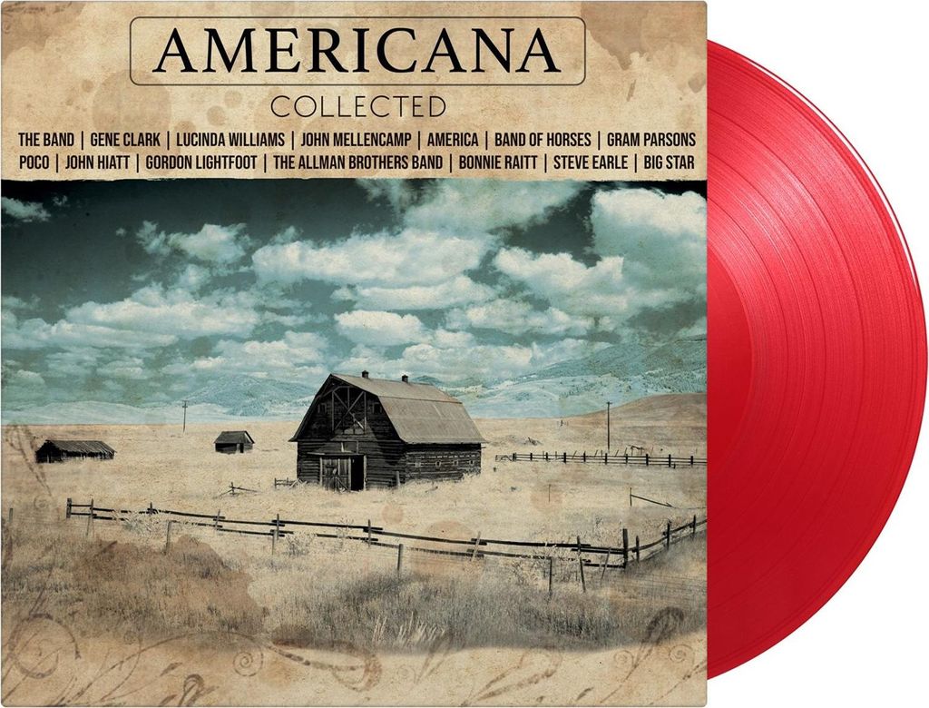 Various: Americana Collected (180g) (Limited Numbered Edition) (Red Vinyl)