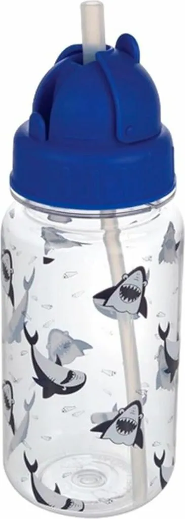 Bouteille de Randonnée Bleue Plastique avec Paille Regatta RCE299-8SV