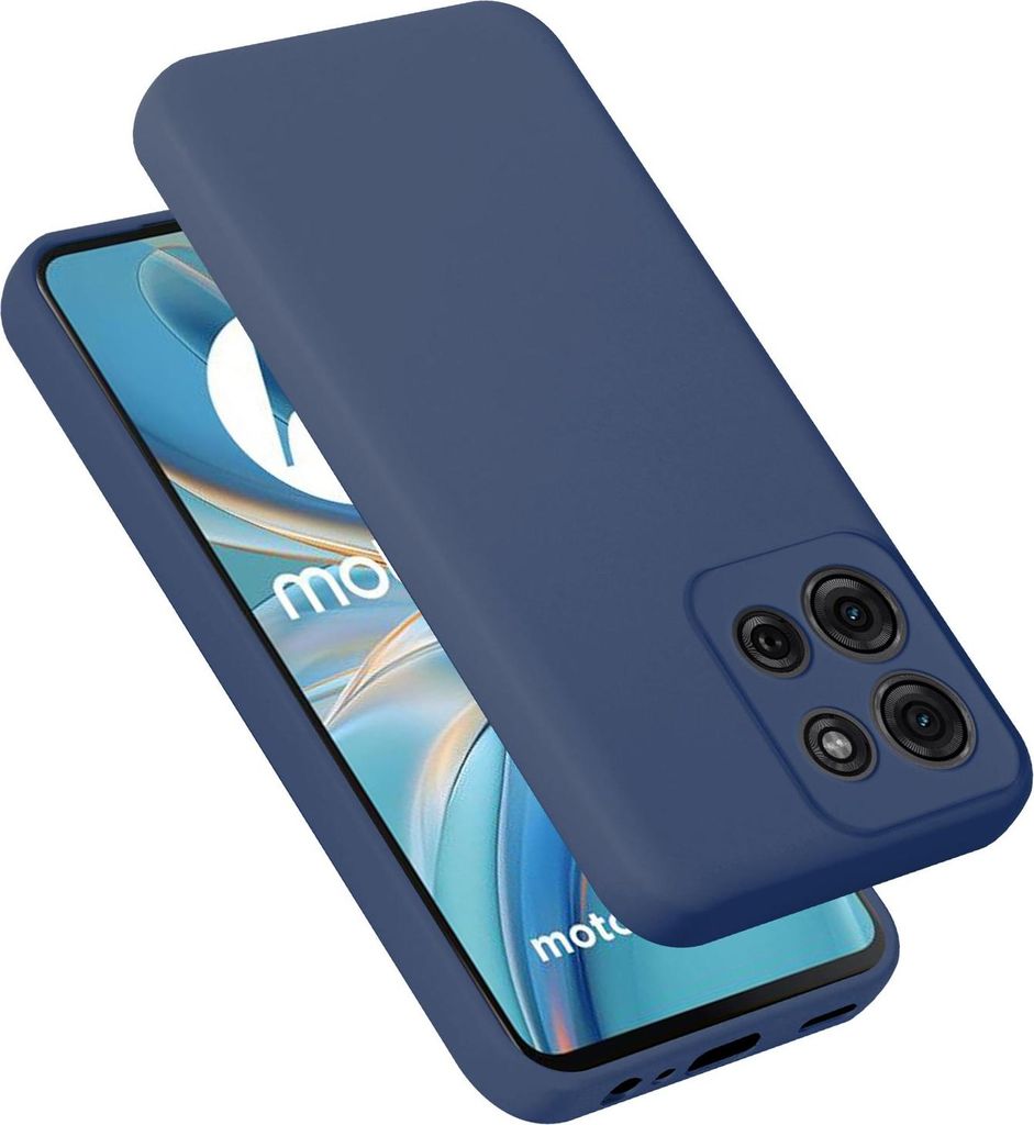 Cadorabo Hülle für Motorola Moto G75 Hülle Silikon Handyhülle Case aus flüssigem Silikon, Kratzfeste und stoßfeste Schutzhülle für Motorola...