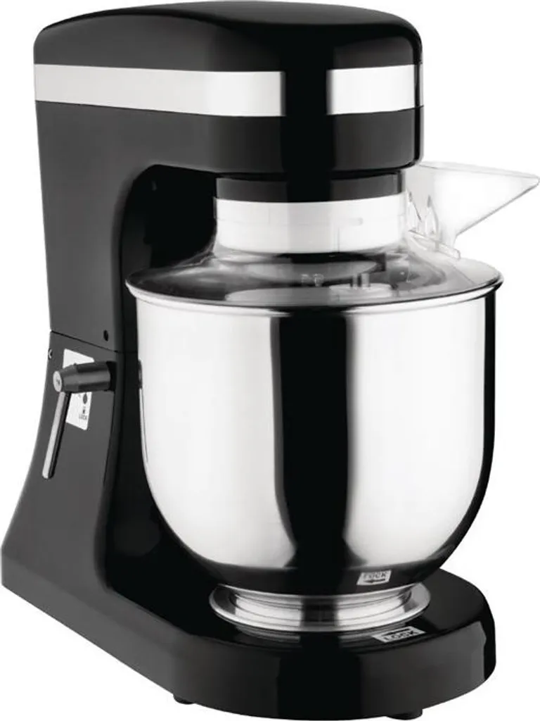 Mélangeur planétaire Buffalo noir 7 litres - Robot pâtissier GL190