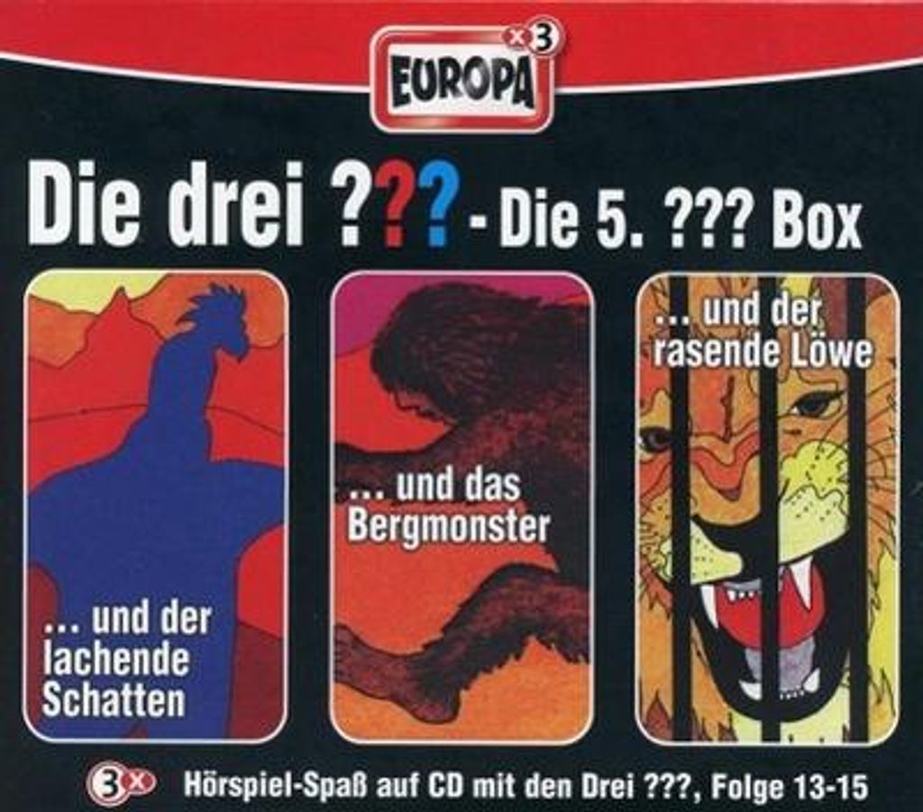 Die drei ??? Box 05. Folgen 13-15 (drei Fragezeichen) 3 CDs Produktbild 
