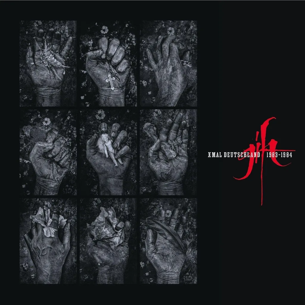 Xmal Deutschland Gift The 4AD Years Vinyle Rouge Transparent Remasterisé