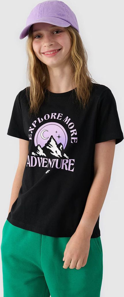 Mädchen-T-Shirt 4F, Größe: 140