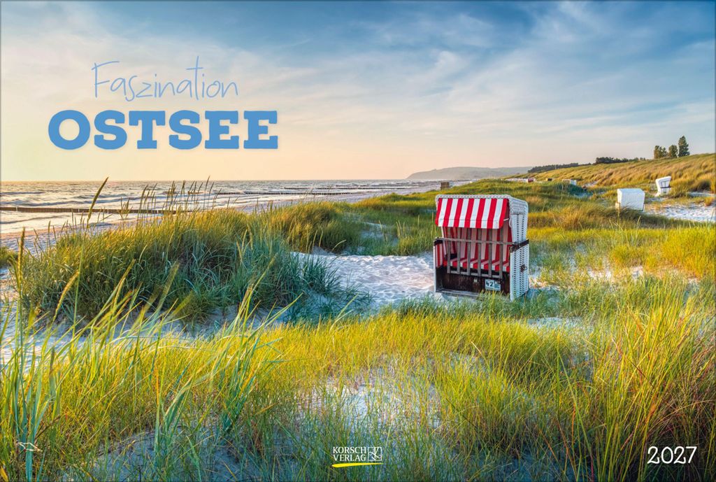 Wandkalender Faszination Ostsee 2027 mit Produktbild 