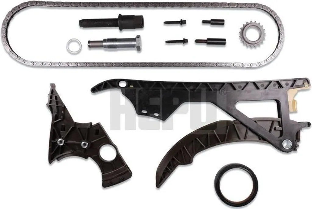 Kit chaîne distribution HEPU 21-0116 OE 11317516088 pour BMW Série 1 et 3