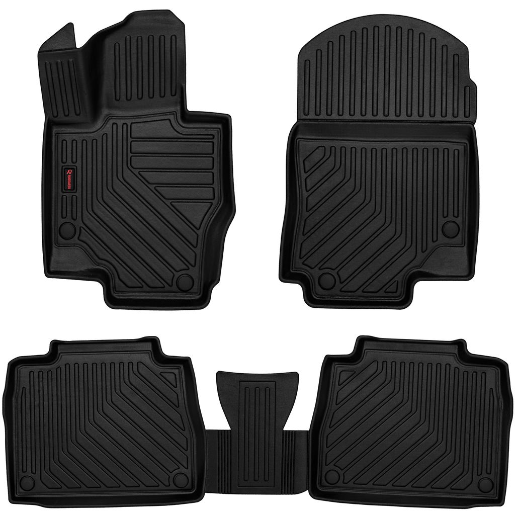 3D Gummi Fussmatten Auto - Automatten Set - Allwetter Fußmatte Gummi - Antirutsch & Wasserfest Autoteppiche - passend für Mercedes Benz W167 GLW ...