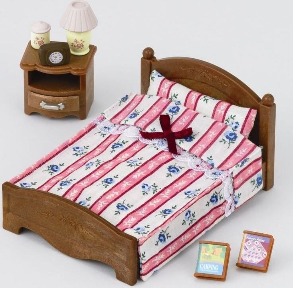 Sylvanian Families|EPOCH Sylvanian Families 5019 Doppelbett Produktbild 