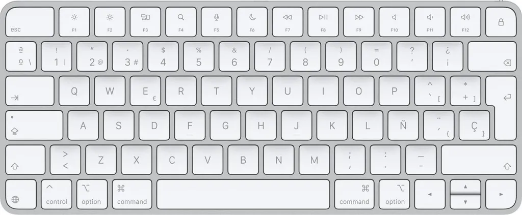Clavier sans fil Apple Magic Keyboard Espagnol - Version QWERTY Argent