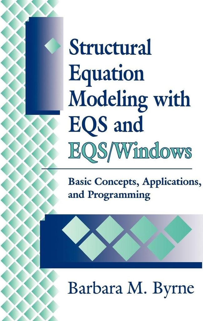 Structural Equation Modeling with Eqs and Eqs/W, Byrne, M.,,