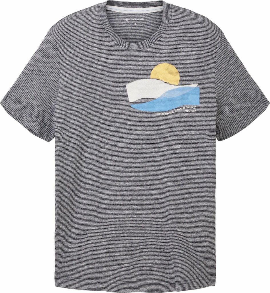 Tom Tailor Rundhals T-Shirt für Herren