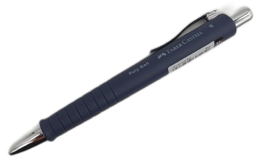Faber Castell Kugelschreiber Schreibgeräte Poly Ball M 05 mm blau zuverlässig für den Alltag