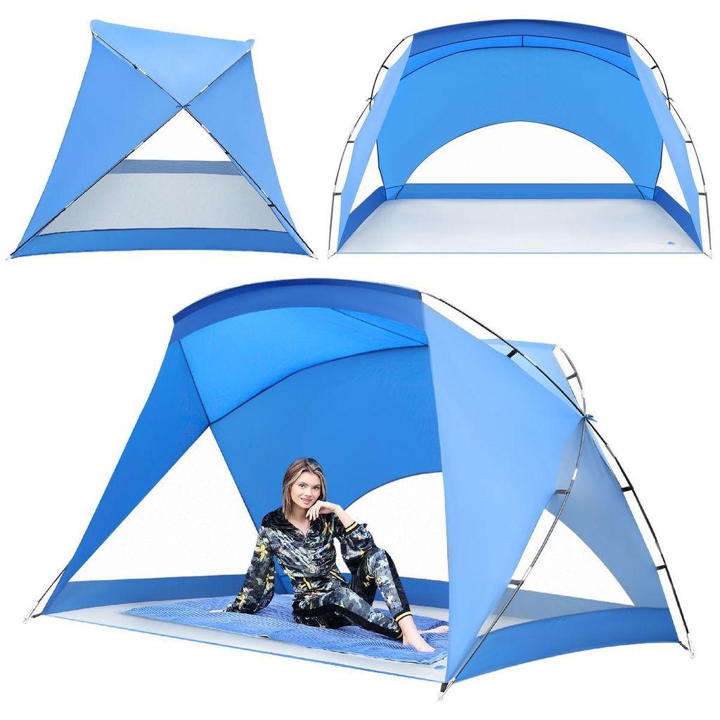 Namiot ogrodowy dla 4 osób 273x195x175/155cm Zdjęcie produktu 
