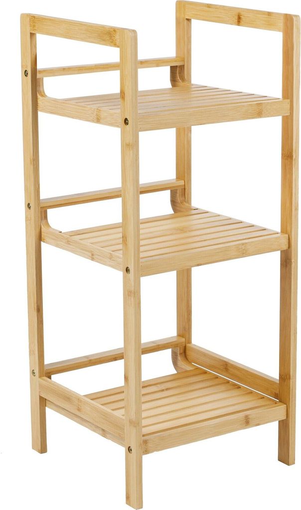 Bambusová polička do koupelny srozměry: cca 30 x 30 x 70 cm Obrázek produktu 