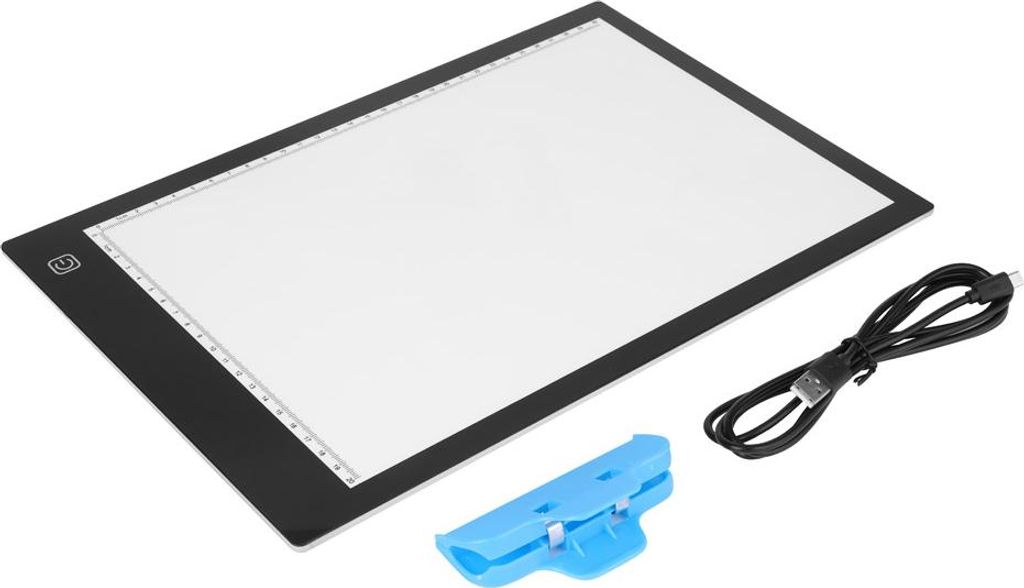 LED Slim Art Craft Drawing, A4 Light Pad Tracing Board Box Produktbild 