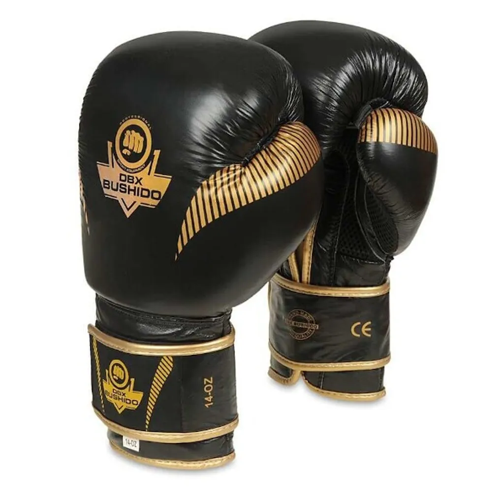 Gants de boxe anti-blessure DBX BUSHIDO B-2v13 16oz pour poignets