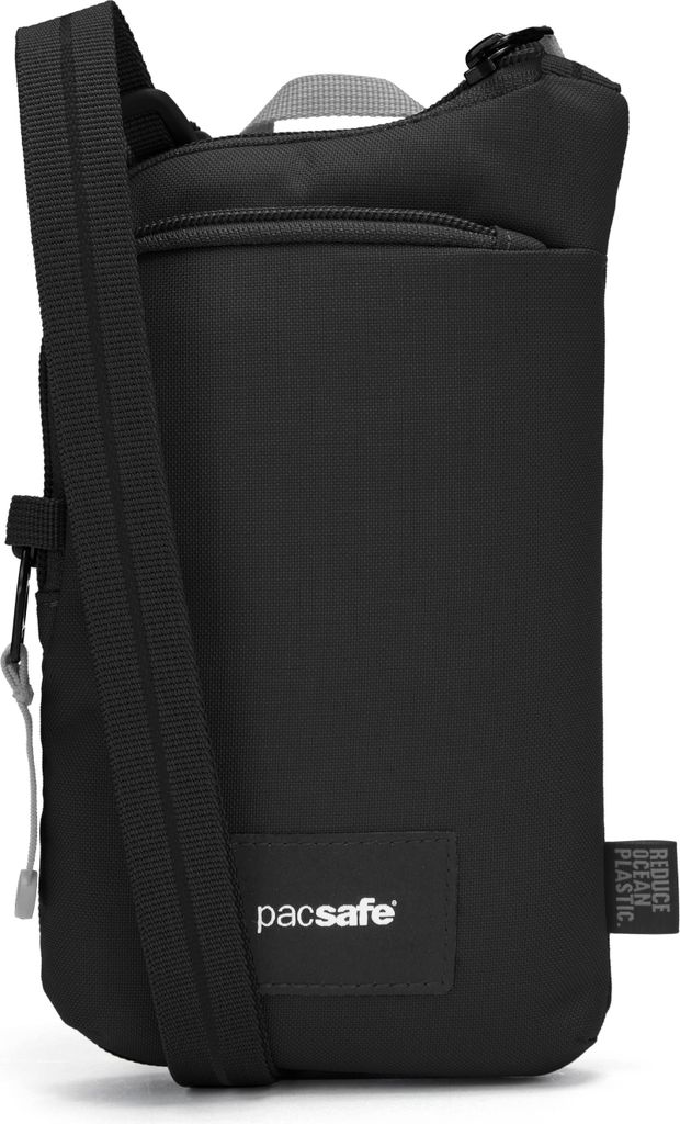 pacsafe Umhängetasche Go Tech Crossbody Bag Jet Black Produktbild 