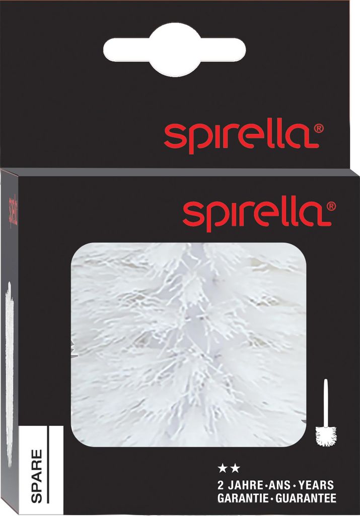 Spirella WC Bürste Ersatz Bürstenkopf (ØxH): 8 x 10 cm weiß Produktbild 