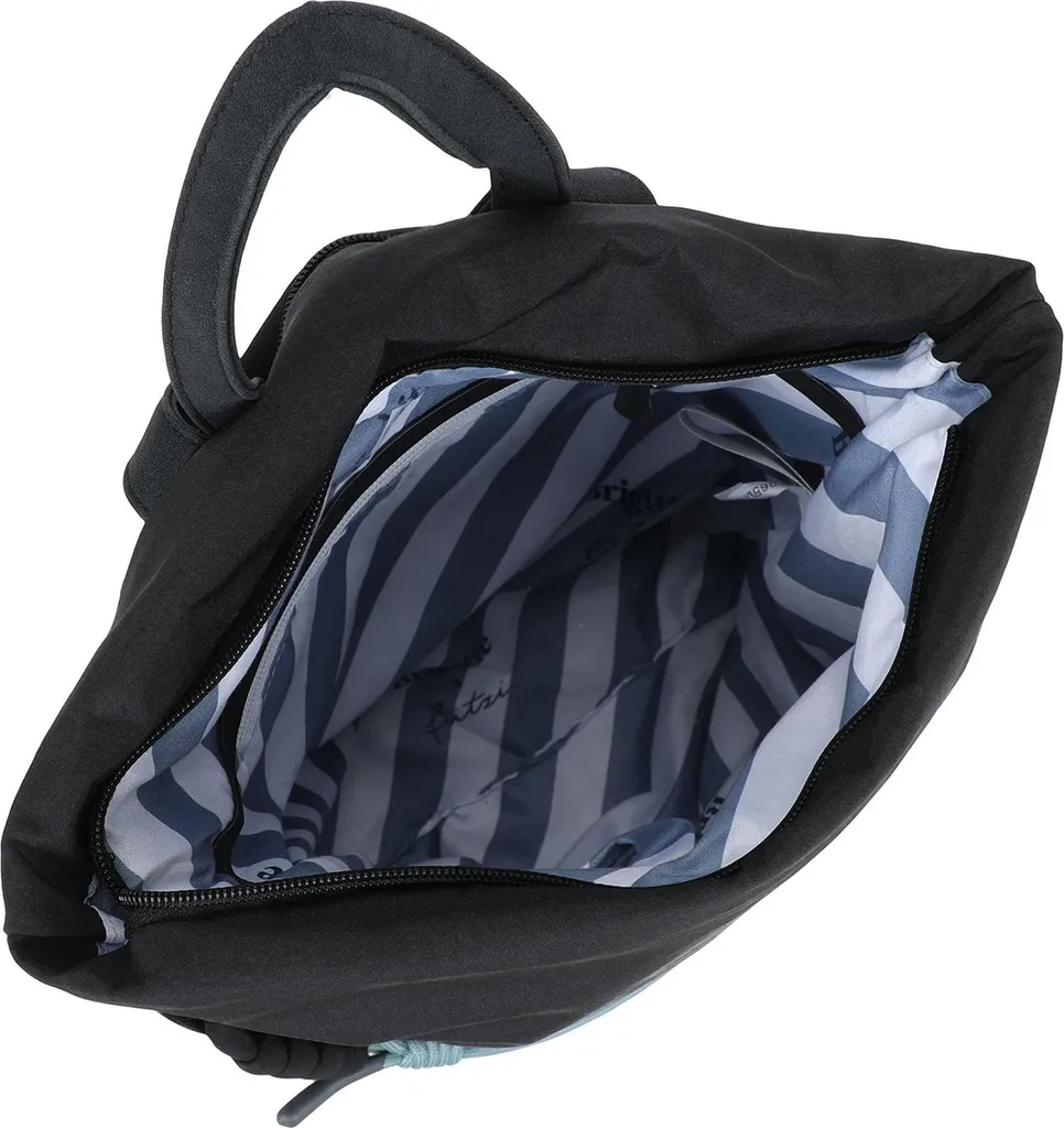 Sac à dos Limited Chain Sky Backpack Black avec chaîne décorative chic