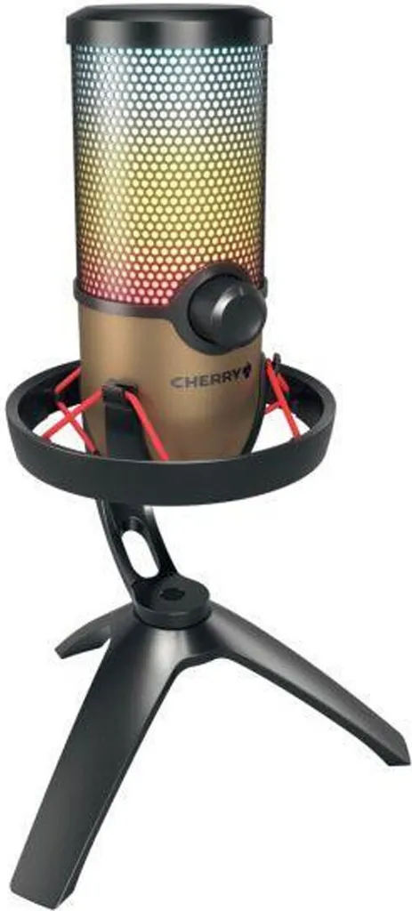 Microphone RGB CHERRY UM 9.0 PRO directivité cardioïde PC
