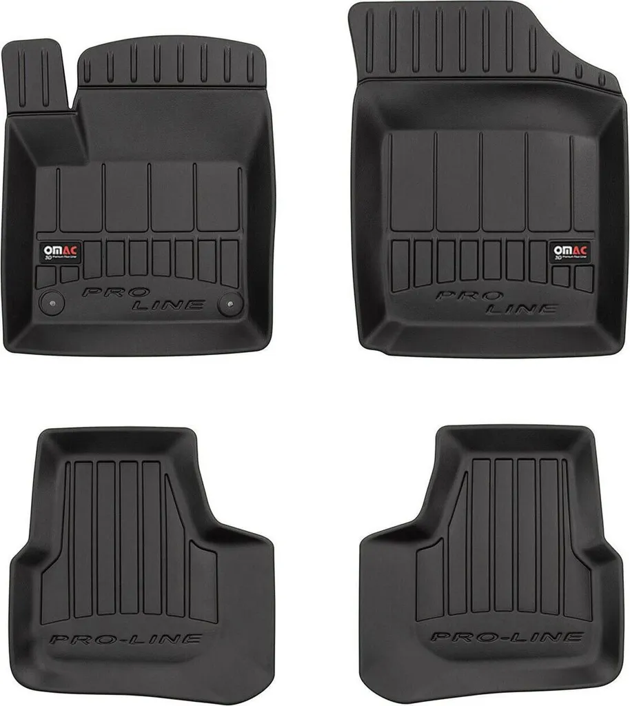 Tappetini Auto in Gomma TPE per Volkswagen Up (2011-19) - 4 Pezzi - 15