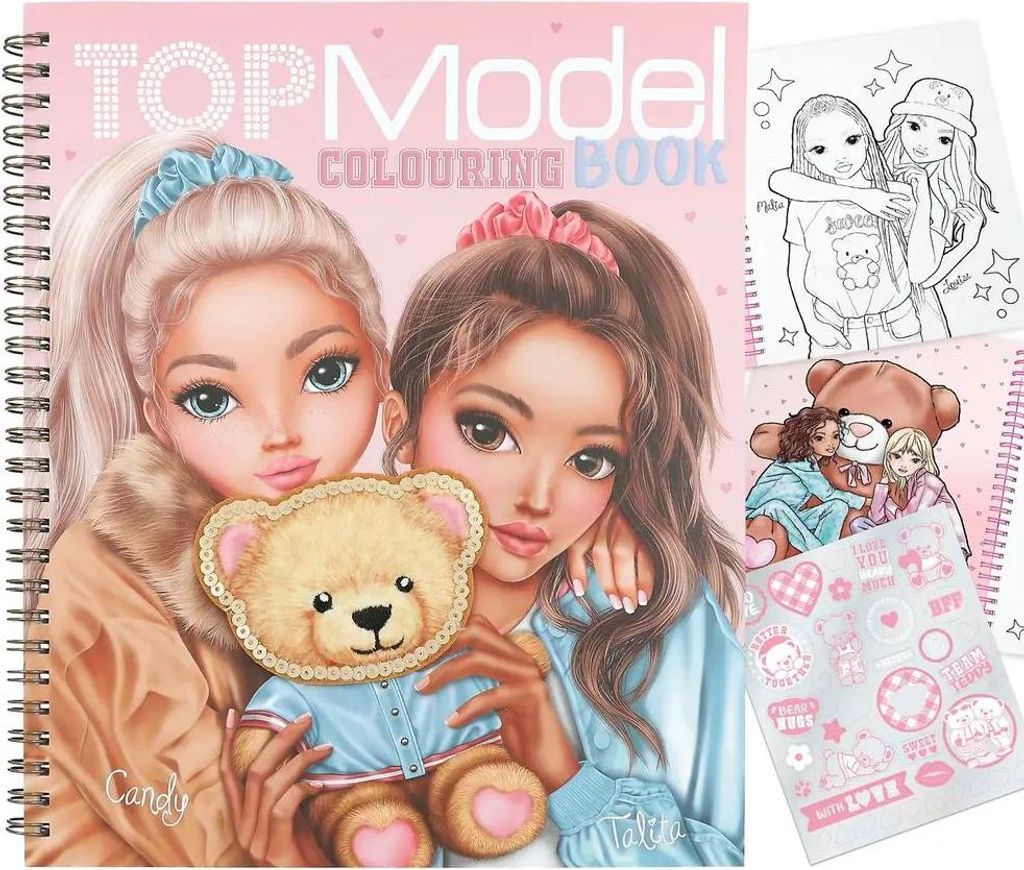 Depesche TOPModel Malbuch TEAM TEDDY
