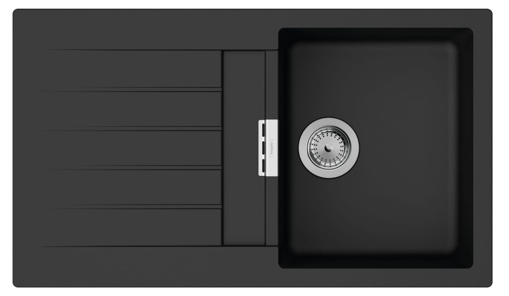 hansgrohe S520-F345 Einbauspüle 345 mit Abtropffläche, Produktbild 