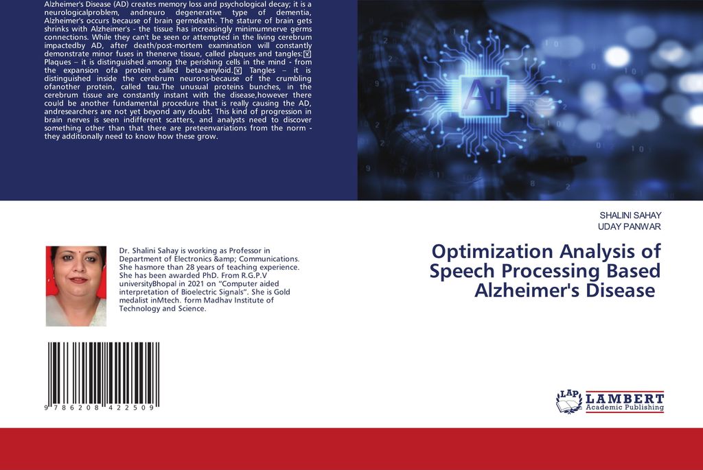 Optimization Analysis of Speech Processing Based Alzheimer's Disease