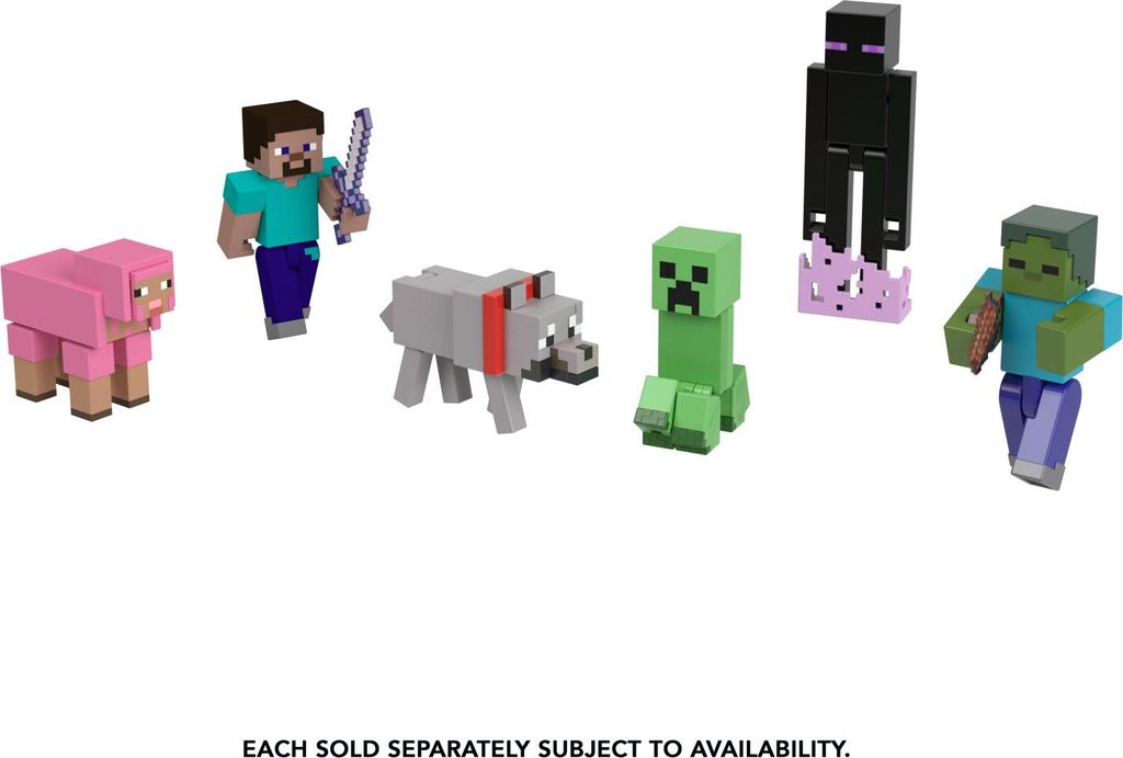 Minecraft Craft-A-Block Figuren aus dem Sortiment, Produktbild 