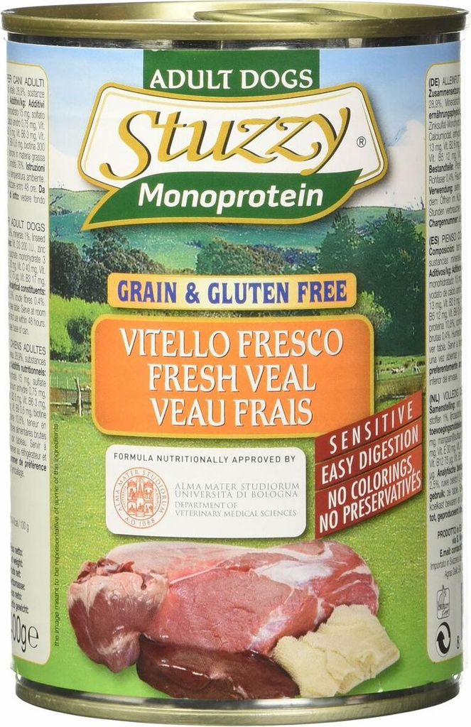 STUZZY Monoprotein Veal - nassfutter für Hunde - 400 g