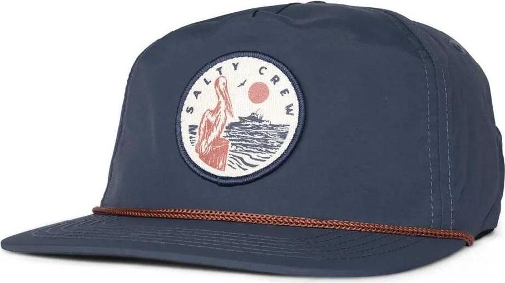 Salty Crew Stake Out 5 Panel Kappe Blau Herren,Damen Blau One Size