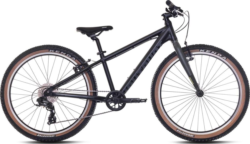 Eightshot X-Coady – Kinder-Mountainbike – 8 Gänge – 24 Zoll – Schwarz