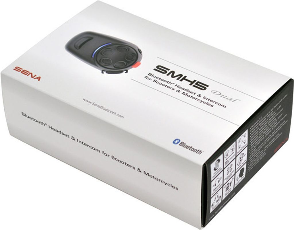 Sena Technologies Motorcycle Intercom SENA SMH5 Dual Pack Produktbild 