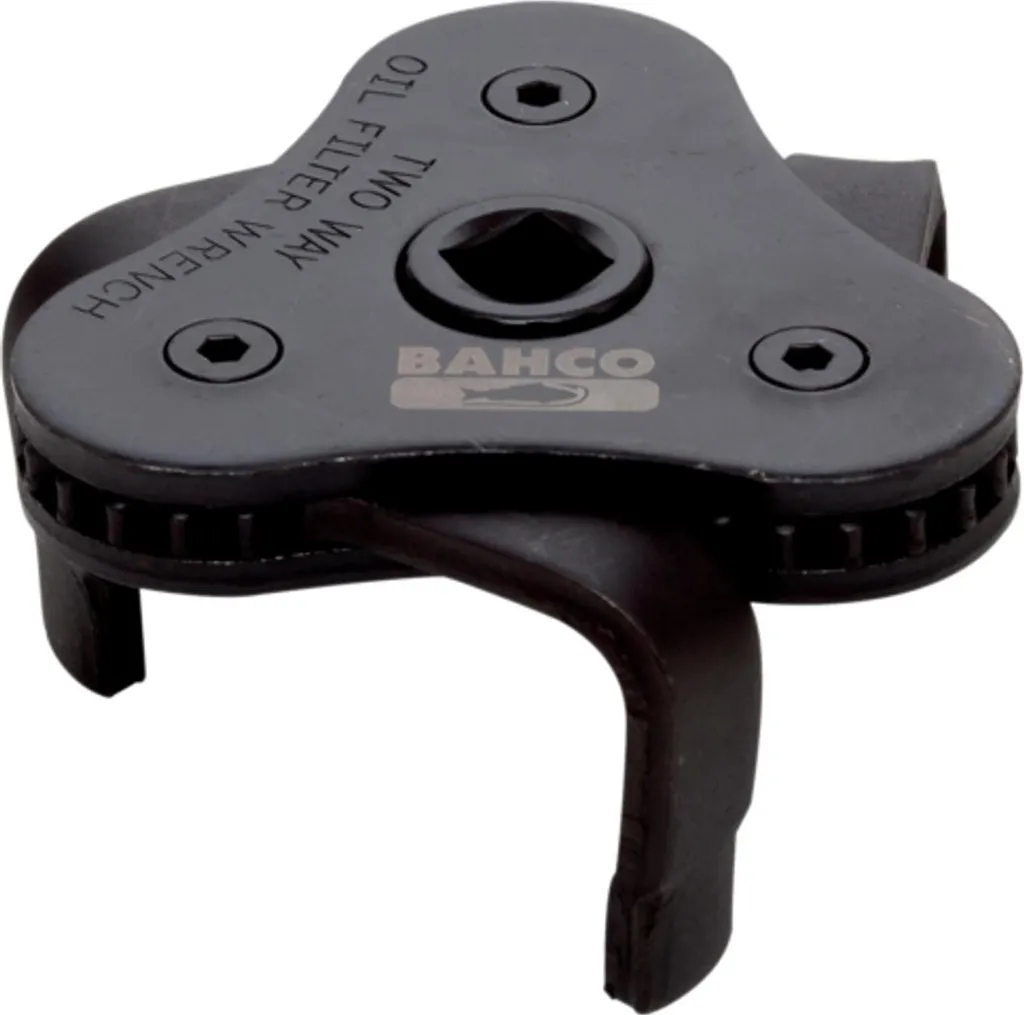 Chiave per filtri Bahco a 3 griffe piatte da 1-2'' a 3-8'' incluso adattatore Argento Argento Taglia unica