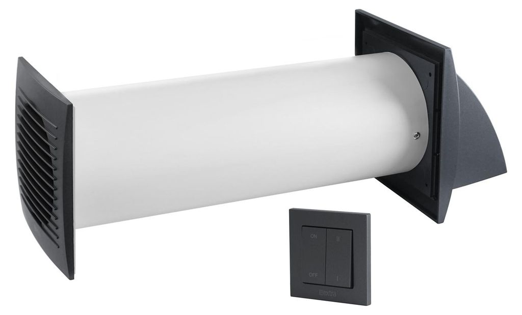 Europlast EER100SA – Decentrale ventilatie voor woonruimtes Productafbeelding 
