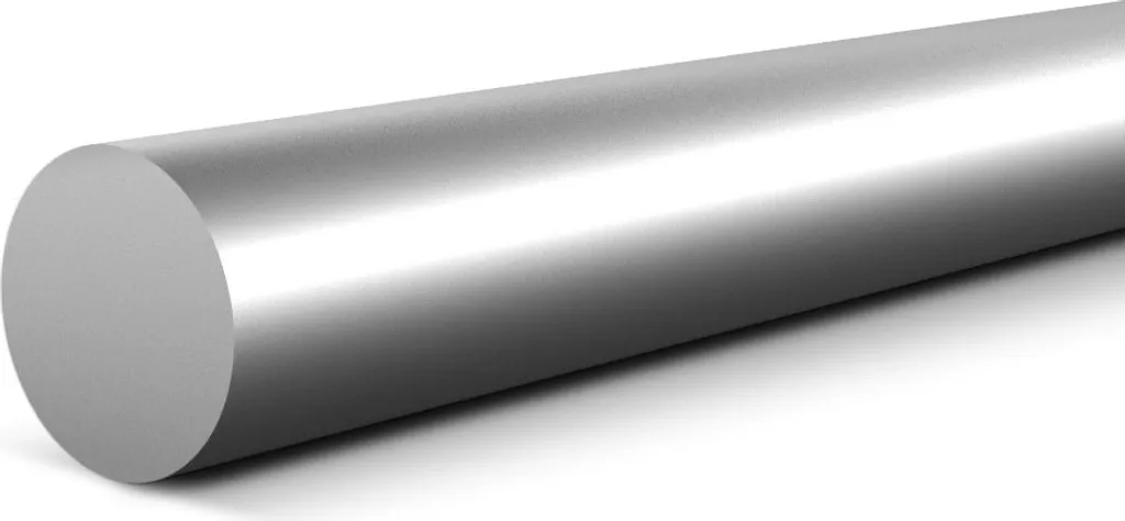 Edelstahl Rundstange 1.4057 - 50mm Durchmesser 10cm Länge