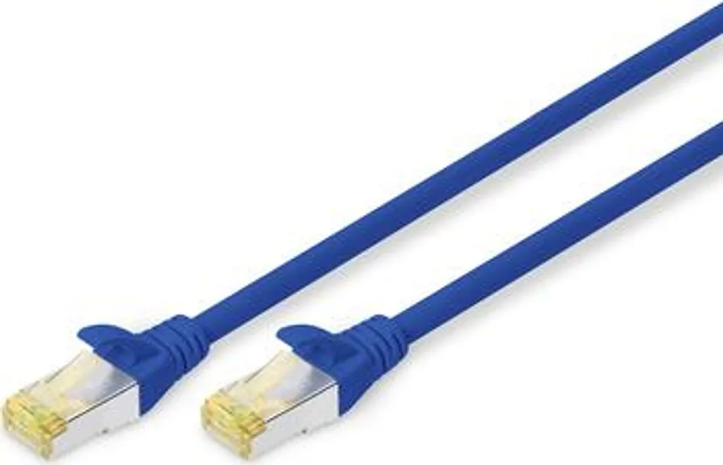 DIGITUS CAT 6A S/FTP Patchkabel, 10m, blau - 2