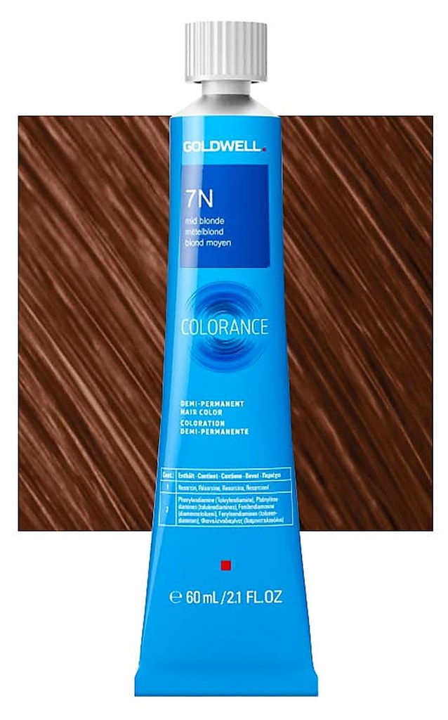 Goldwell Colorance 7N Mittelblond 60 ml, Dunkelblond, 7N, Produktbild 